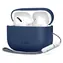 Silikonowe etui Tech-Protect ciemnoniebieskie / Etui / do Apple AirPods Pro 3 / Silikonowe