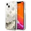 Guess Liquid Glitter Peony Gold / Tylna obudowa / Apple iPhone 13 mini