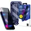 Szkło ochronne 3mk HardGlass Max Privacy / Apple iPhone 15 Pro / 9H / Filtr prywatyzujący