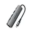 Acefast J18 szary / Stacja dokująca / USB-C / 6w1 / HDMI 4K 60Hz / PD 90W