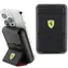 Ferrari Powerbank Metal Logo MagSafe czarny / Powerbank / MagSafe / 10000 mAh / 15 W / ze stojakiem