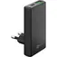 Goobay GaN 90° czarny / Zasilacz / 65 W / USB-C + USB-A / PD, QC