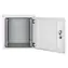 Intellinet 716109 szary / Szafka wisząca / 9U / 19" / IP55 / 615x600x635 mm