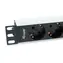 Listwa zasilająca aluminiowa Equip 10" / PDU / 1U / SCHUKO - 4X CEE 7/5 / 16 A / 3500 W