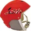 CALTER PRO L (58-61 cm) czerwony / Kask narciarski / System dopasowania / Miękkie nauszniki / Tylny uchwyt na gogle