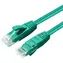MicroConnect CAT6a U/UTP 1,5 m zielony / Kabel sieciowy / RJ-45 / PoE / LSZH