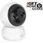 iGet HOMEGUARD HGWIP222 / kamera WiFi IP 2K / podwójny obiektyw / noktowizor / obrotowa / gniazdo microSD