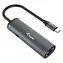 Equip USB-C - adapter LAN czarny / adapter USB-C / Gigabit Ethernet / PD 100W / 0,15 m