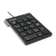 Equip czarne / Klawiatura numeryczna / USB / 18 klawiszy / kabel 1,35 m