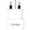 YENKEE YAT UK1 VIGO / Adapter podróżny EU/UK / Typ F, G / 100-250 V / maks. 2500 W / 10 A