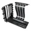 Kit montażowy Montech Vertical GPU + kabel riser PCIe 4.0 czarny / 20 cm