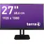 27" TERRA 2748W PV V4 czarny / Monitor / IPS / FHD 1920x1080 / 5 ms / 30M:1 / 300 cd-m2 / HDMI + DP + USB-C / VESA