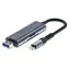 Tech-Protect UltraBoost szary / Czytnik kart pamięci / SD/microSD / Lightning/USB-A