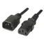 Kabel zasilający Manhattan C13 - C14 czarny / Kabel zasilający / 3 m / 250 V / 10 A