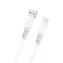 Kabel danych Dudao L25ST / USB-A / USB-C / 5A / 1 m / biały