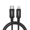 Acefast C4-01 czarny / Kabel do transmisji danych / USB-C - Lightning / 1,8 m / PD 30 W (3 A) / 480 Mb/s