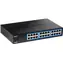 Trendnet TEG-S25D / Przełącznik / 24- Port Gigabit / 48 Gbit/s / bez wentylatora / metalowa obudowa