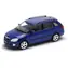 Model samochodu Welly Škoda Fabia Combi II (2009) niebieski / 1:24 / Metal i plastik / Otwierane drzwi