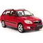 Welly Auto Škoda Fabia Combi II (2009) czerwony / Model samochodu / 1:24 / od 8 lat