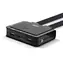 Przełącznik KVM Lindy 2 porty DisplayPort i USB-C czarny / przełącznik KVM / 4K 60Hz / USB 2.0 / audio