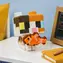 PALADONE GloBuddies Minecraft Lampa Kot / Lampa stołowa / LED / 2 baterie AA