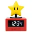 Paladone Super Mario Super Star / Budzik / Analogowy / 3 baterie AA