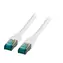 EFB Cat6A 0,15 m biały / Kabel krosowy / S/FTP / LSZH / RJ-45