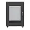 Lanberg FF01 15U 19" czarny / Szafa rack / 600×800 mm / Opakowanie płaskie / Drzwi perforowane / Wolnostojąca
