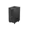 Lanberg FF01-6824-12BL czarny / Szafa rack / 19" / 24U / 600x800 mm / Nośność 1200 kg