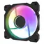 darkFlash DR08 czarny / Wentylator / 120 mm / 800-1600 obr./min / 30 dBA / A-RGB