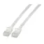 EFB Cat6A 3 m biały / Płaski kabel krosowy / RJ-45 / U/UTP / PVC / 10 Gb/s