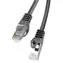 Lanberg CAT6 FTP 0,25 m czarny / kabel krosowy / RJ45-RJ45 / Fluke Passed
