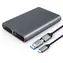 Obudowa zewnętrzna Orico Dual na 2 dyski SSD M.2 SATA/NVMe, szara / Obudowa zewnętrzna / USB-C 3.2 / 6 Gb/s SATA / 10 Gb/s NVMe