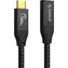 Orico CY32-10-BK-BP czarny / kabel USB / USB-C (M) - USB-C (M) / 1 m