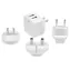 Ładowarka StarTech biała / 2x USB-A / 17 W / 3,4 A