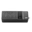 APC Back-UPS 850VA (520W) czarny / Zasilacz awaryjny / 230 V / Port ładowania USB typu C i A / 1x RJ-45