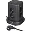 Brennenstuhl Tower Power czarny / Gniazdo biurkowe typu tower / 8 gniazd / 2x USB-A / USB-C / kabel 2m