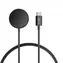 Tech-Protect Ultraboost MC03 czarny / Kabel ładujący / Magnetyczne ładowanie USB-C / Samsung Galaxy Watch / 100 cm