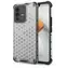 Etui Hurtel Honeycomb transparentne / Wytrzymałe etui z żelową ramką / Vivo V23 5G