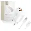 Tech-Protect NCA20 biały / Ładowarka / 20 W / USB-C PD / USB-A QC 3.0 / Kabel USB-C-Lightning 100 cm