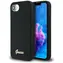 Guess Silikonowe metalowe Logo z napisem w kolorze czarnym / Etui / MagSafe / do iPhone'a 16e