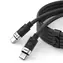 Orico CDX czarny / Kabel ładujący USB-C - USB-C / PD 60 W / 3 A / 1 m