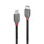 Lindy Anthra Line USB-C - Micro-USB B czarny / kabel USB / USB 2.0 / 3 m / 480 Mbit/s