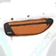Rockbros TL003 ROAD TO SKY 2L pomarańczowa / Torba na ramę roweru / wodoodporna
