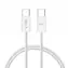 Tech-Protect UltraBoost Classic biały / Kabel USB-C - USB-C / PD 60W / 3A / 1 m