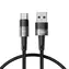 Kabel Tech-Protect UltraBoost szary / USB-C - USB-A / 66 W / 6 A / 0,5 m