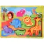 JOKOMISIADA Drewniane puzzle Safari / Puzzle / 7 elementów / 30x22,5 cm