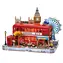 2KIDS TOYS Drewniana układanka 3D Miniaturowa scena Londynu / Układanka 3D / Ponad 200 elementów / 14+