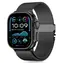 Pasek Tech-Protect Milano 44/45/46/49 mm czarny / Pasek / Szlufka Milanese / Apple Watch 6-10, SE, Ultra 1/2