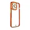 Hurtel FASHION Case czerwony, złota ramka / Etui / Samsung Galaxy A12 5G